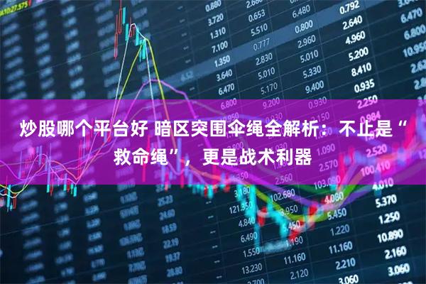 炒股哪个平台好 暗区突围伞绳全解析：不止是“救命绳”，更是战术利器